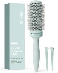 lot 149 image: AIMIKE NaturaVol Round Brush for Blow Out, Round Hair Brush for Blow Drying - Retail $18