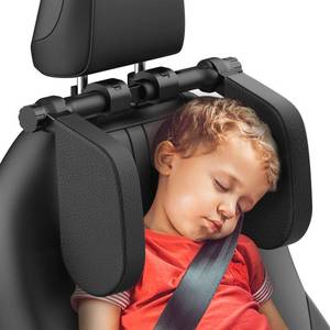 lot 182 image: Yoocaa Adjustable Car Headrest Pillow, Road Pal Car Headrest - Retail $25
