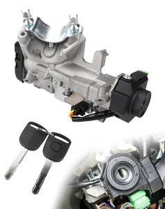 lot 183 image: 35100-SDA-A71 Ignition Switch Lock Cylinder Assembly with 2 Keys - Retail $42