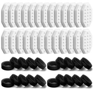 lot 195 image: Cat Fountain Filters 50-Pack, Replacement Filters for 108oz3.2L Fountain - Retail $25