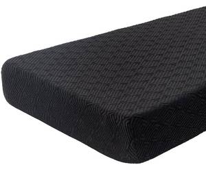 lot 230 image: SearchI Stretch Jacquard Sofa Couch Cushion Covers Replacement Reversible Cushion Slipcovers Sofa Seat Cover Furniture Protector Sofa Slipcover Soft with Elastic Bottom(Large, Black) - Retail $19