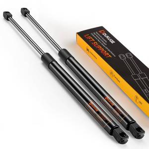lot 260 image: Dukuge 20 inch Gas Struts 20lb for RV Entry Door, Camper Door Shock, 2-Pack - Retail $25
