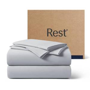 lot 269 image: REST� Evercool� Cooling Sheet Set for Hot Sleepers, King - Retail $262