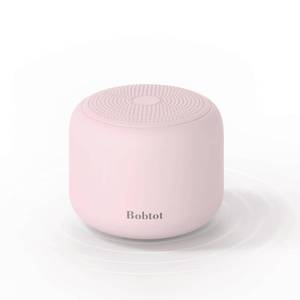 lot 335 image: Bobtot Portable Bluetooth Speakers with Strap Mini Speaker, Pink - Retail $23