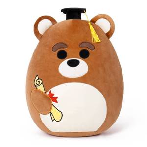 lot 338 image: OurHonor Graduation Gifts Grad Bear Stuffed Animals Plush - Retail $28