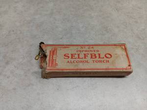 Improved Selfblo No. 24 Alcohol Torch