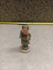 lot 1279 image: Goebel Hummel Figurine Boy with Rifle