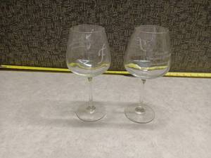 lot 1288 image: Fence Stile Vineyards & Winery Wine Glass Set