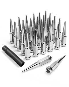 lot 399 image: 916-18 Spike Lug Nuts for 1994-2011 Dodge Ram 2500 3500,2002-2010 Ram 1500 - Retail $60