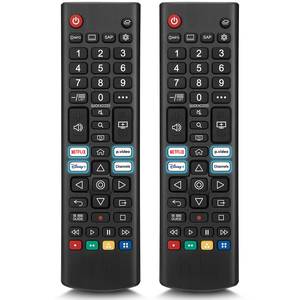 lot 409 image: Universal for LG Smart TV Remote Control Replacement (Pack of 2) - Retail $9
