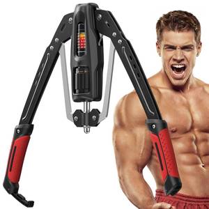 lot 418 image: Merach Twister Arm Trainer, 22-440lb Hydraulic Power Forearm Strengthener - Retail $40