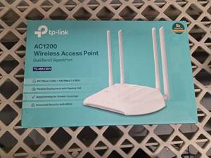 lot 447 image: TP-Link AC1200 Wireless Access Point TL-WA1201 Dual Band Gigabit - Retail $0