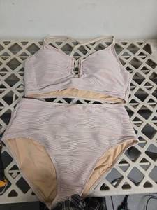 lot 500 image: Two Piece Swim Suit XL - Retail $0
