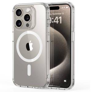 lot 514 image: ESR for iPhone 15 Pro Case for MagSafe, Anti-Yellowing, Clear - Retail $15
