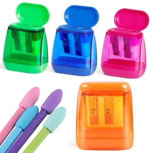 lot 537 image: Pencil Sharpener, Manual Pencil Sharpeners, Handheld for Kids & Adults - Retail $5