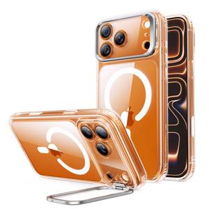 lot 539 image: ESR for iPhone 17 Pro Case Flex Stand, for MagSafe, Clear - Retail $30