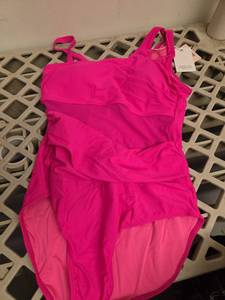 lot 555 image: Medium One Piece Swimsuit - Retail $0
