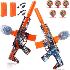 lot 576 image: 2 Pack Gel Ball Blaster Splatter Toys High Powerful - Retail $37