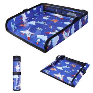 lot 598 image: COOLBEBE Airplane Tray Table Cover, Foldable Travel Tray Cover - Retail $14