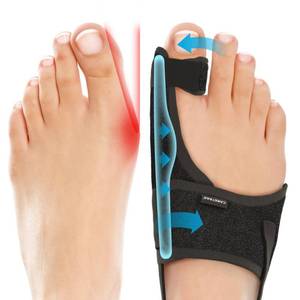 lot 631 image: Caretras 2-Pack Bunion Corrector for Women & Men, Orthopedic Bunion Splint for Hallux Valgus Pain Relief, Big Toe Separator, Adjustable DayNight Support, Comfortable Hammer Toe Straightener - Retail $30
