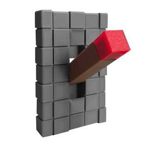 lot 633 image: Game Room Light Switch Cover, 1 Toggles Blocks Light Switch Cover - Retail $17