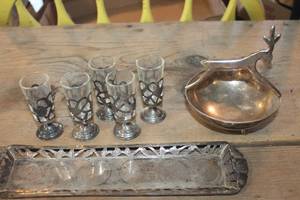 lot 4046 image: Vintage Trinket Dish and More