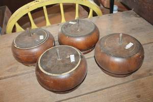 lot 4049 image: 6 wide Wood Furniture Feet