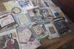lot 4056 image: NIP Embroidery Kits and More