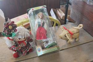 lot 4068 image: IOB Swedish Barbie Doll & More