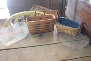 lot 4100 image: Longaberger Baskets wliners