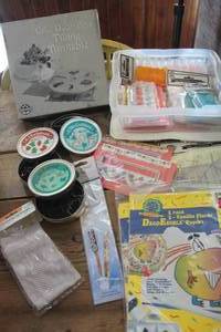 lot 4132 image: Cake Decorating Turn Table, Cookie Cutters & More