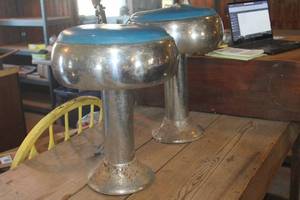 lot 4138 image: Vintage Diner Bar Stools 19 tall
