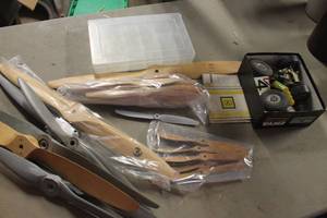 lot 4151 image: Model Airplane Propellers and More
