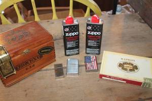 lot 4163 image: Zippo Lighters and More