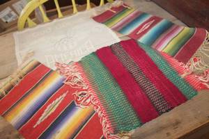 lot 4173 image: Vintage Blanket Rugs and More