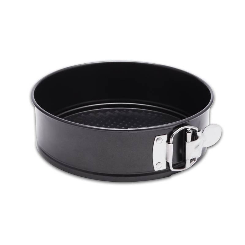 lot 29021 image: 9 Inch Non-stick Cheesecake Pan Springform Pan with Removable BottomLeakproof - Black - Retail $16