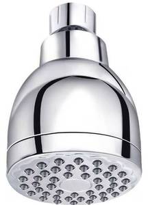 lot 64348 image: Fixed Shower Head High Pressure 3 Inch Showerhead Chrome 360 Rotatable Design - Retail $10
