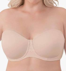 lot 64365 image: Vanity Fair Womens Beauty Back Smoothing Strapless Bra, 4-Way Stretch Fabric, Lightly Lined Cup, 36B - Retail $44