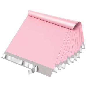 lot 64373 image: Poly Mailers 14.5x19 Inch 50pc Shipping Bags for Small Business Pink, Count Unknown. - Retail $14