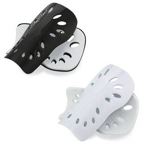 lot 64392 image: Soccer Shin Guards for Kids Youth, 2 Pairs Breathable Shin Pads for Boys Girls Teens,  Lightweight Football Equipment Cushion Protection - Retail $8