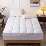 Mattress Pad Twin XL Size - Extra Thick Mattress Topper Cover - Pillow Top Deep Pocket with Breathable 7D Spiral Fiber Filling Cooling Mattress Cover - Retail: $50