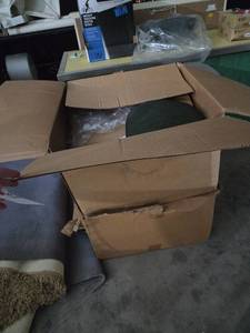 lot 261 image: 2 Boxes with Office Chairs