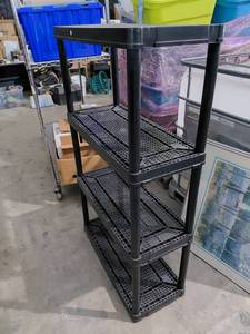 lot 71 image: Plastic shelves