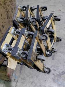 lot 66 image: Lot of 7 furniture dollies