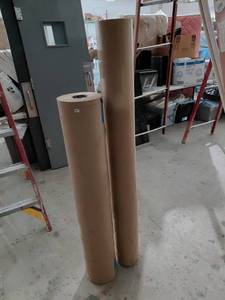lot 99 image: 2 rolls of kraft paper