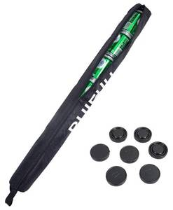 lot 73780 image: Golf Beer Sleeve, Insulated Beer Cooler Bag Holds 7 Cans, Leak Proof Zipper Sling Beer Sleeve with 7 Ice Pucks - Retail $20