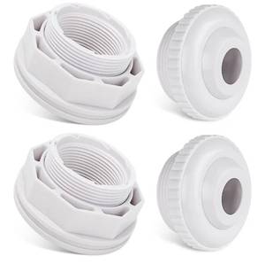 lot 73787 image: SP1023 1-12 Inch FIP Inlet Pool Return Fitting for Hayward Pool, 2 Pack - Retail $16