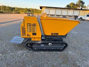 lot 5009 image: SL1200 Tracked Rotating Landscape Concrete Dumper Mud Buggy 2600lbs Capacity