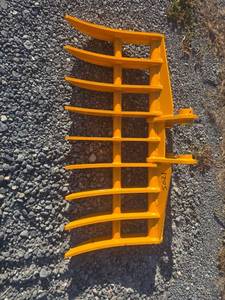 lot 5021 image: Mini Excavator CAT 303 38 Wide Root  Brush Rake Attachment