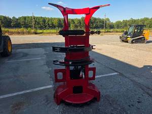 lot 5024 image: Skid Steer Feller Buncher Attachment Max Cut 13in  Max opening 30in